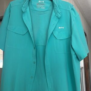 Habitat Teal Short Sleeve Shirt